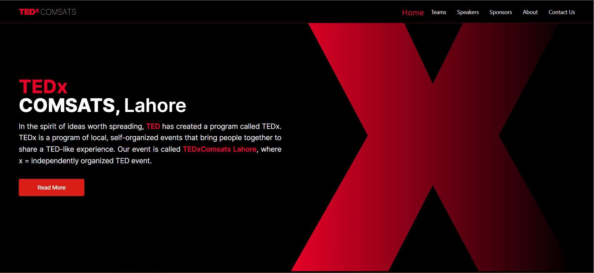TEDx COMSATS